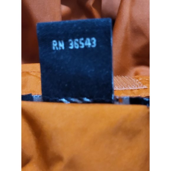 IZOD XFG Men's XL Jacket Hooded Burnt Orange Long Sleeve Full Zip Packable - Picture 13 of 13